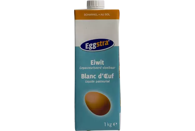 Eiwit vloeibaar Eggstra 1kg stuk